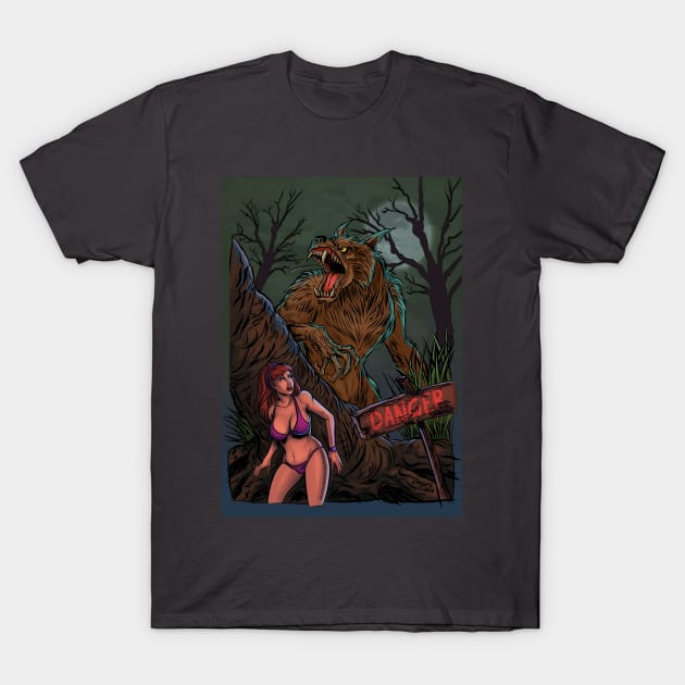 Werewolf by night T-Shirt by Creepsandbabes